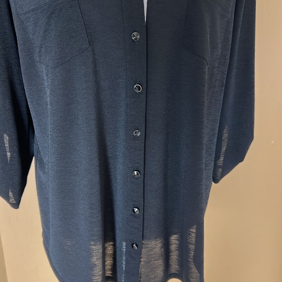 VENINI - XL Black button down. - Picture 6 of 13